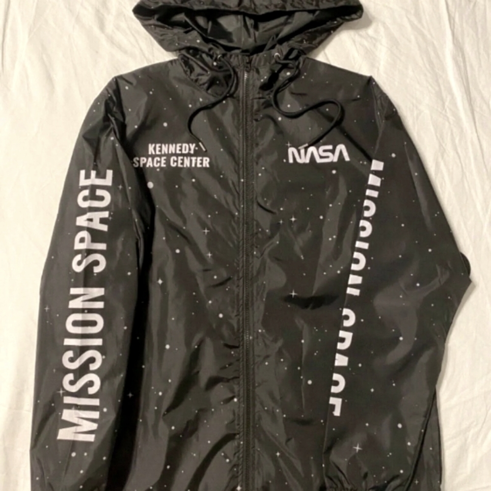 NASA Astronaut Zip up Jacket Mens size Xl